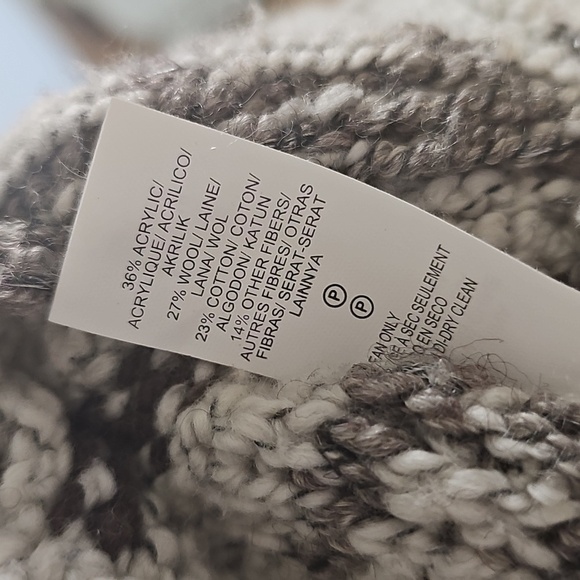 LUCKY BRAND Southwestern Aztec Shawl Cardigan Toggle Large Rare! - Picture 9 of 12